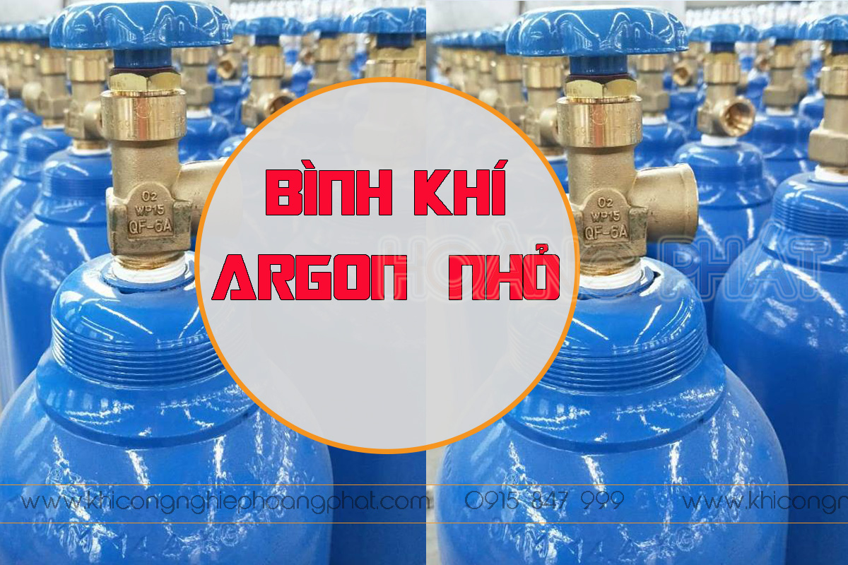 Bình khí Argon nhỏ 